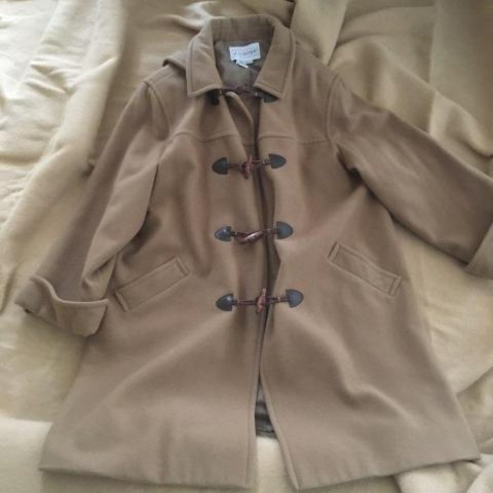 J. G Hook Winter Coat with Hood 22W WOOL